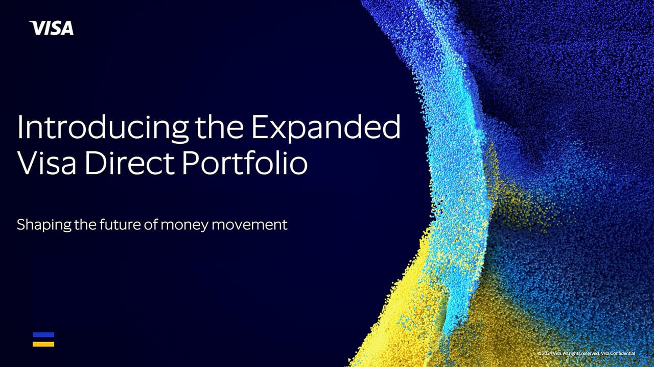 Introducing the Expanded Visa Direct Portfolio